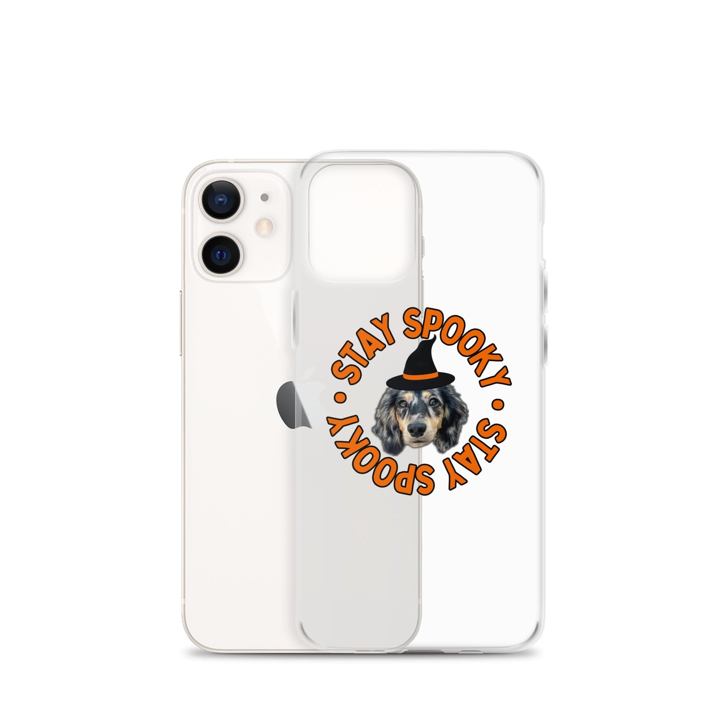 Stay Spooky Custom Clear Case for iPhone®