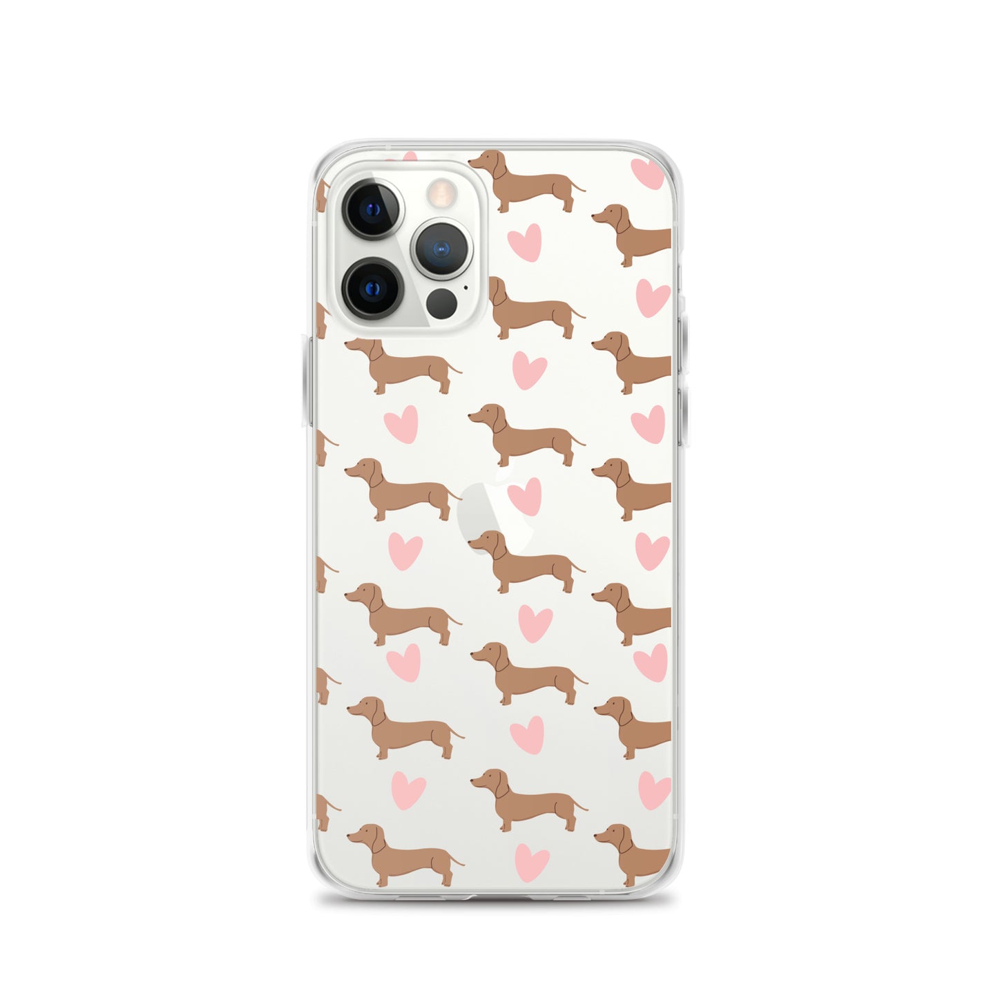 Dachshund Hearts Clear Case for iPhone®