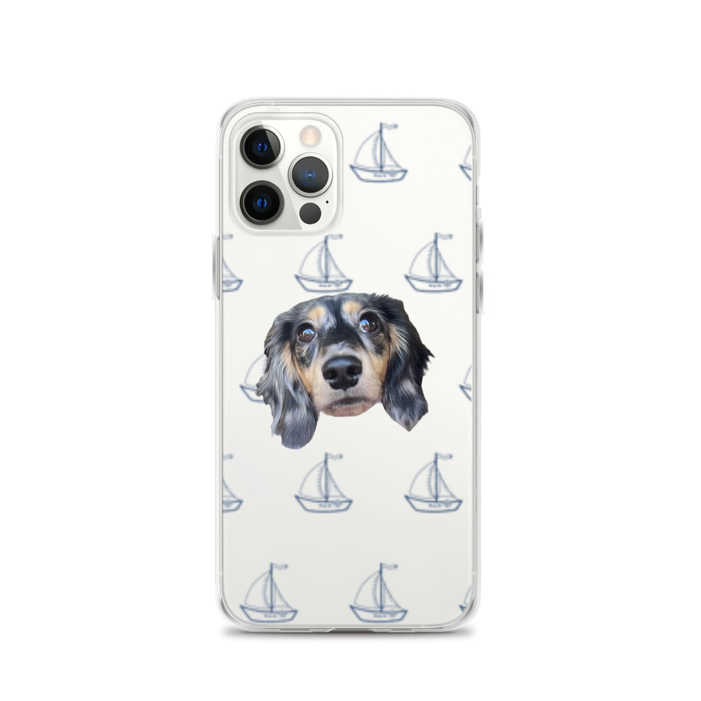 Simply Sailing Personalized Clear Case for iPhone®