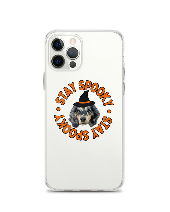 Stay Spooky Custom Clear Case for iPhone®