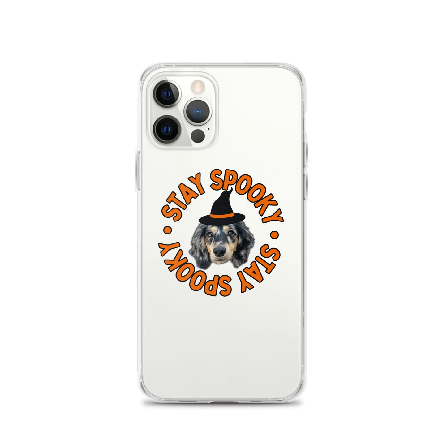 Stay Spooky Custom Clear Case for iPhone®