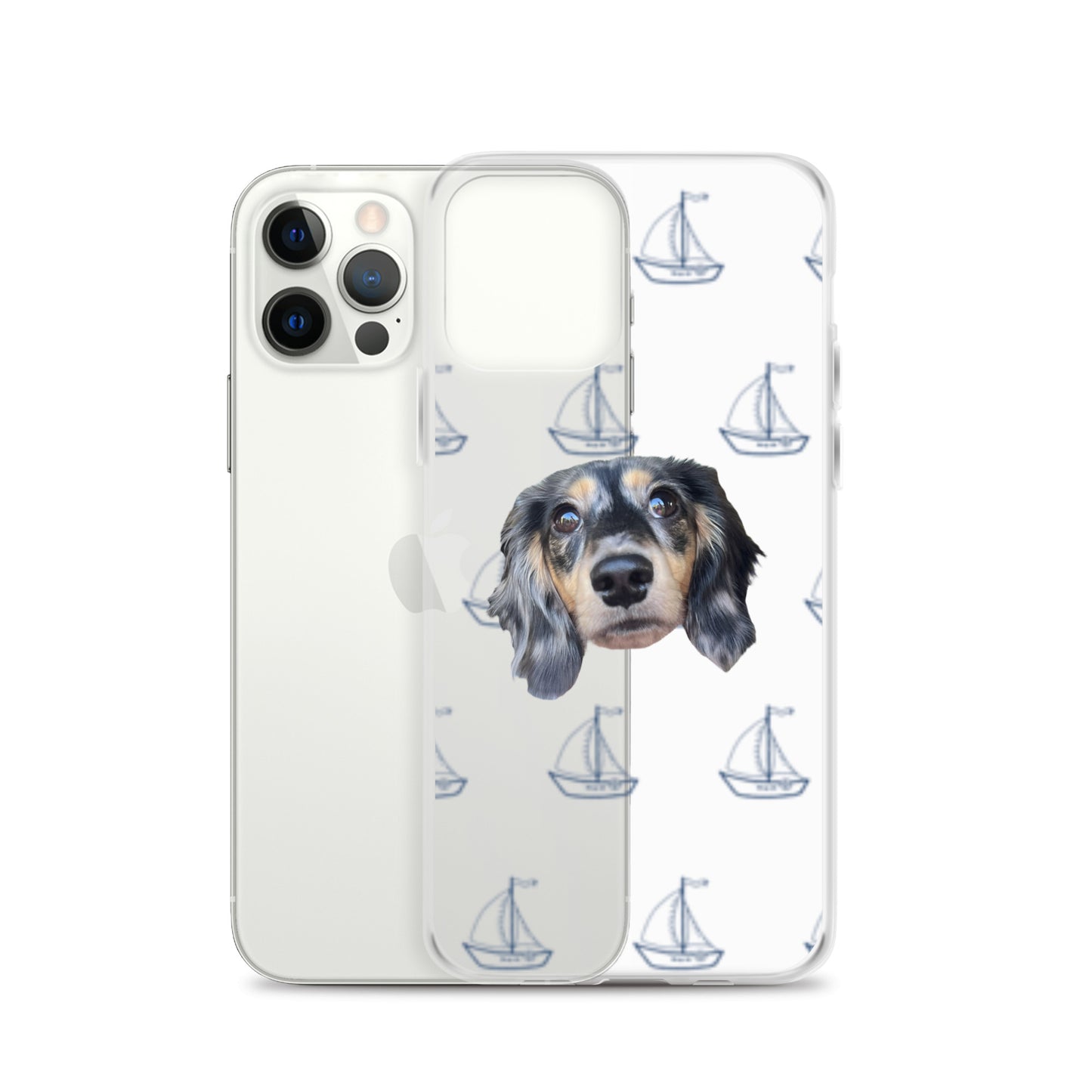 Simply Sailing Personalized Clear Case for iPhone®