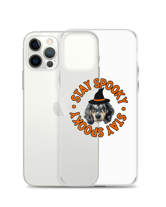 Stay Spooky Custom Clear Case for iPhone®