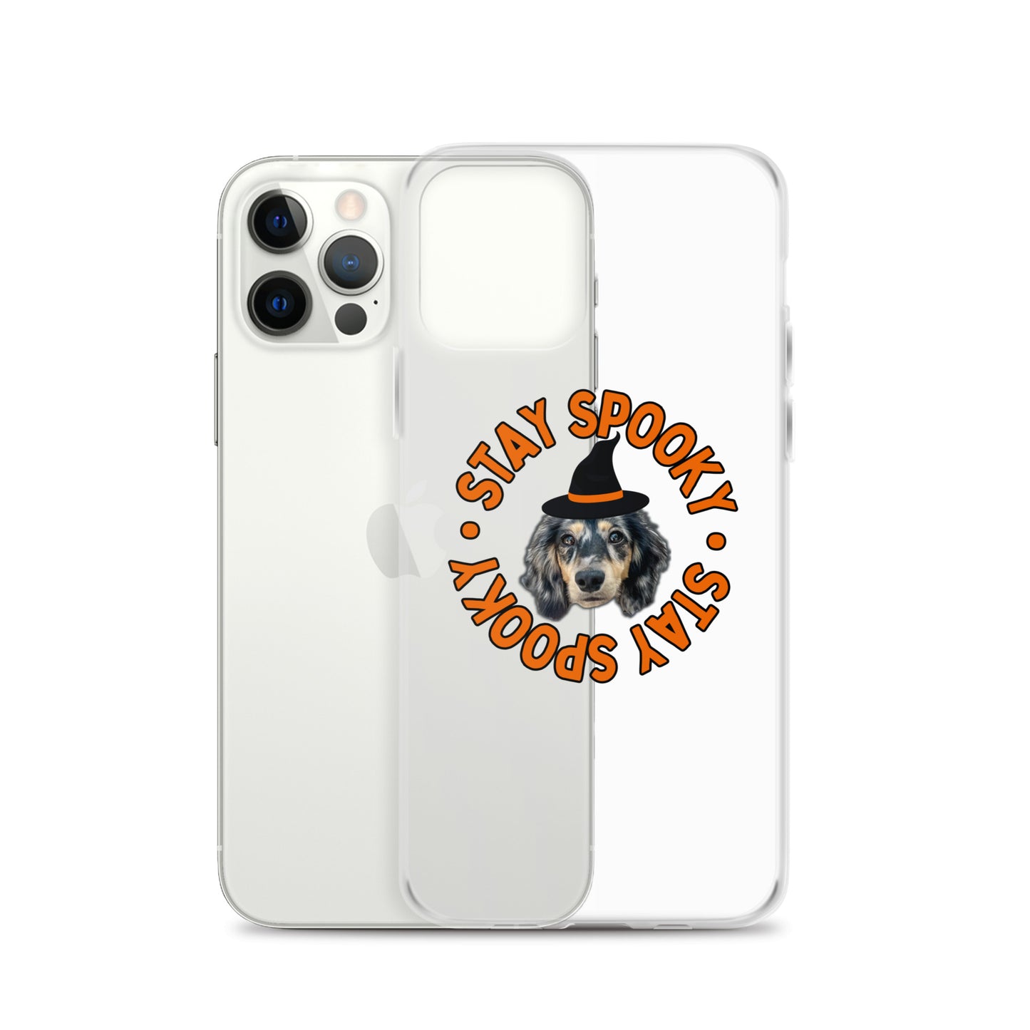 Stay Spooky Custom Clear Case for iPhone®