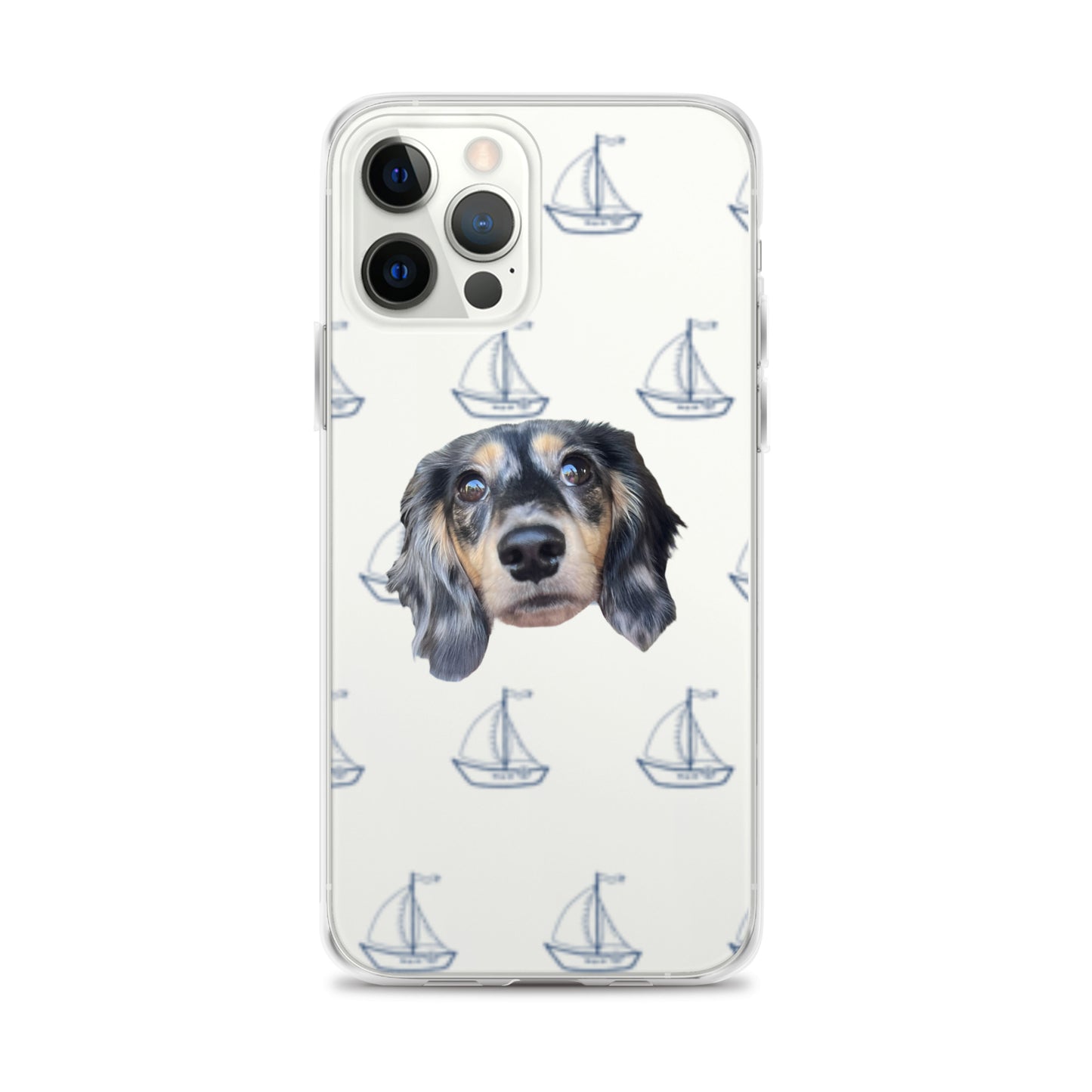 Simply Sailing Personalized Clear Case for iPhone®