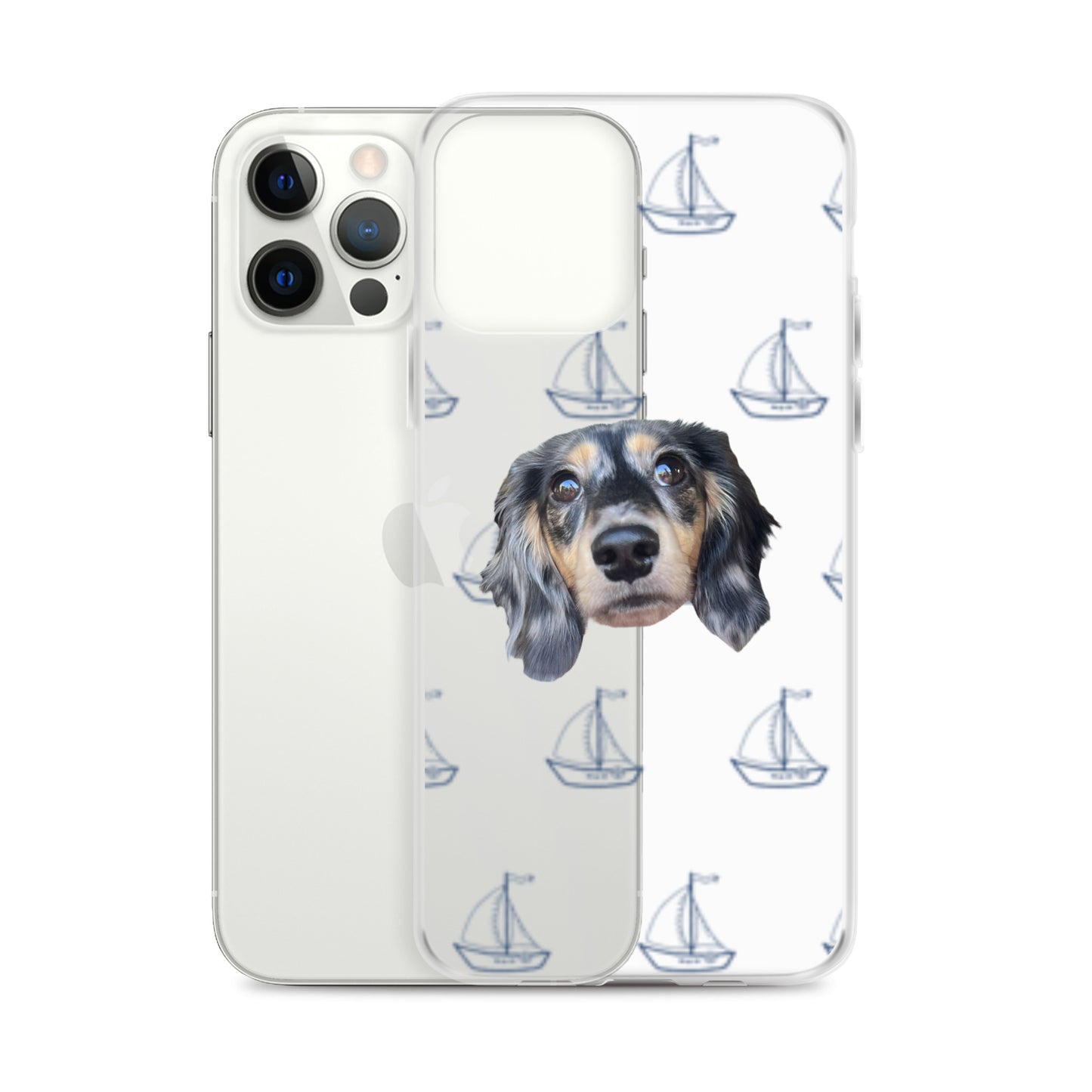 Simply Sailing Personalized Clear Case for iPhone®