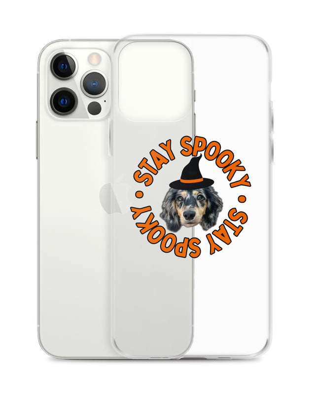 Stay Spooky Custom Clear Case for iPhone®