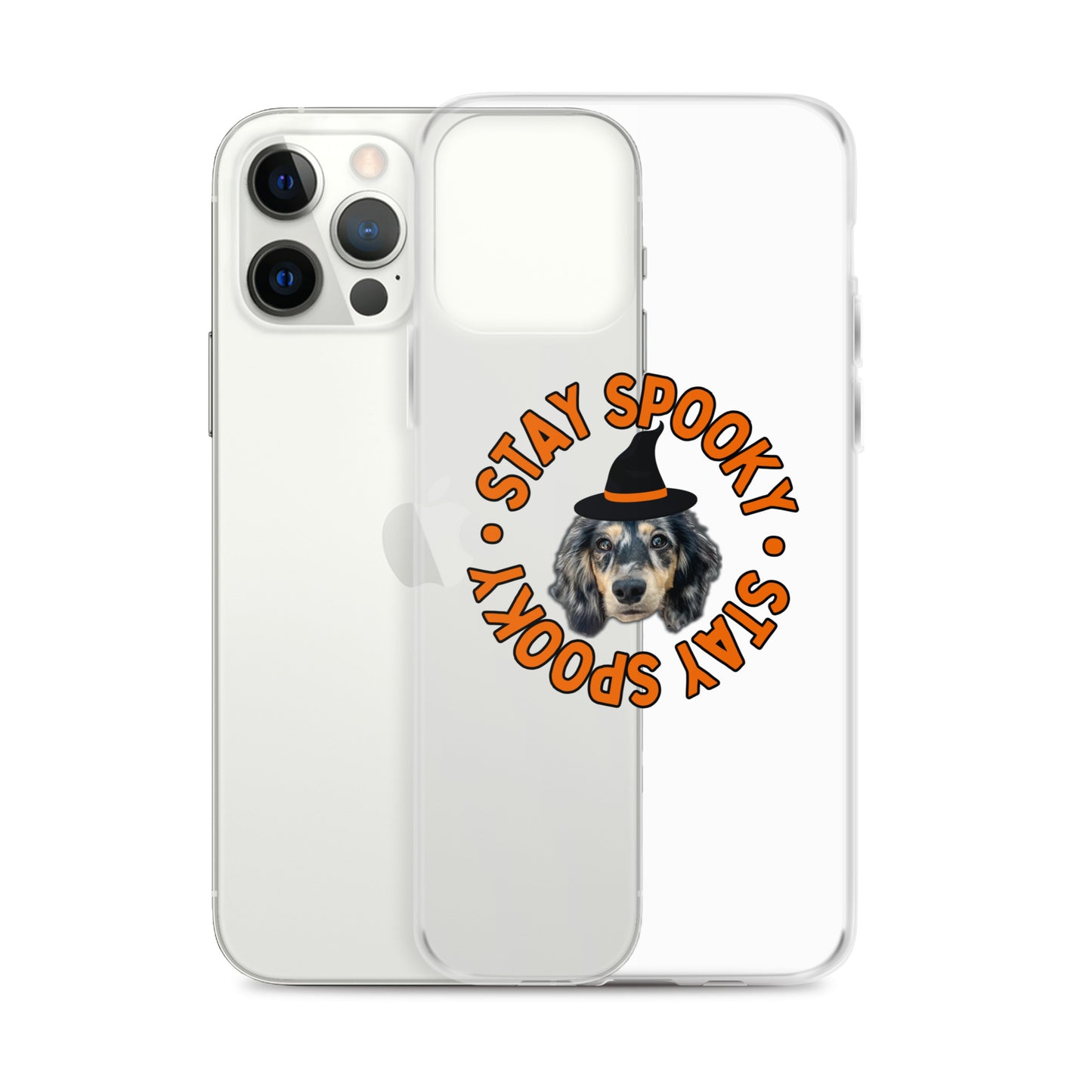 Stay Spooky Custom Clear Case for iPhone®