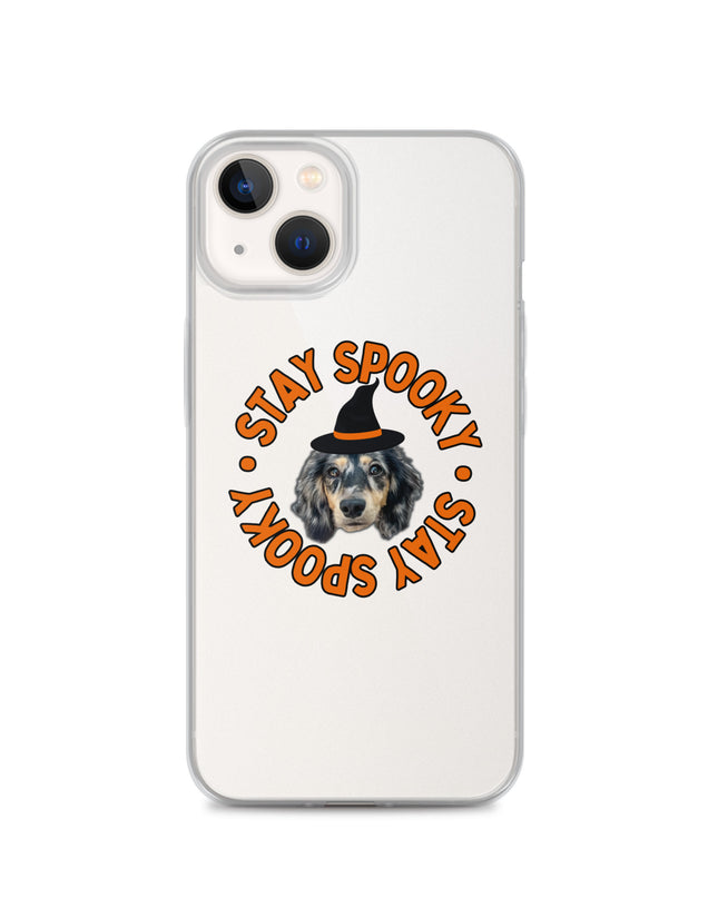 Stay Spooky Custom Clear Case for iPhone®