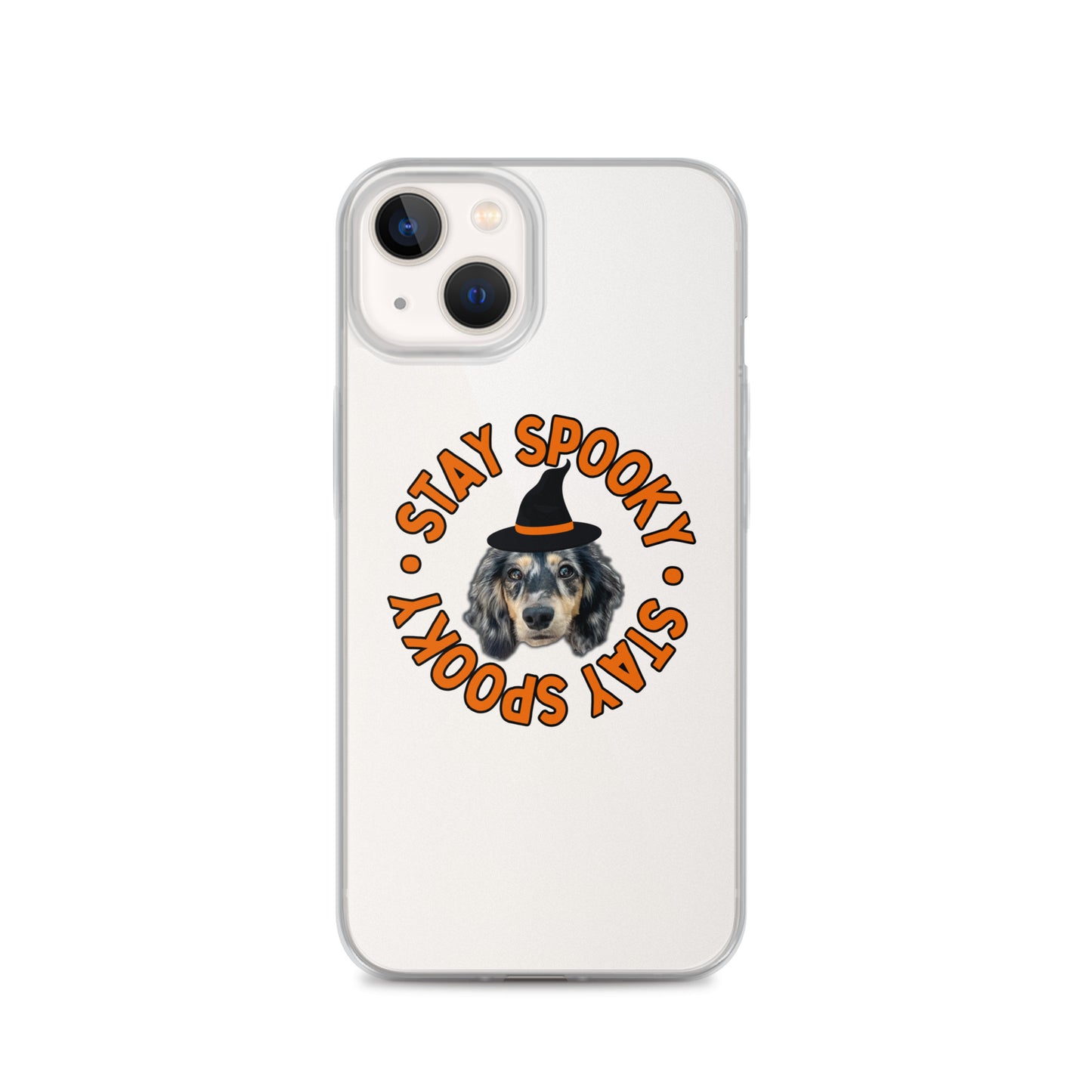 Stay Spooky Custom Clear Case for iPhone®