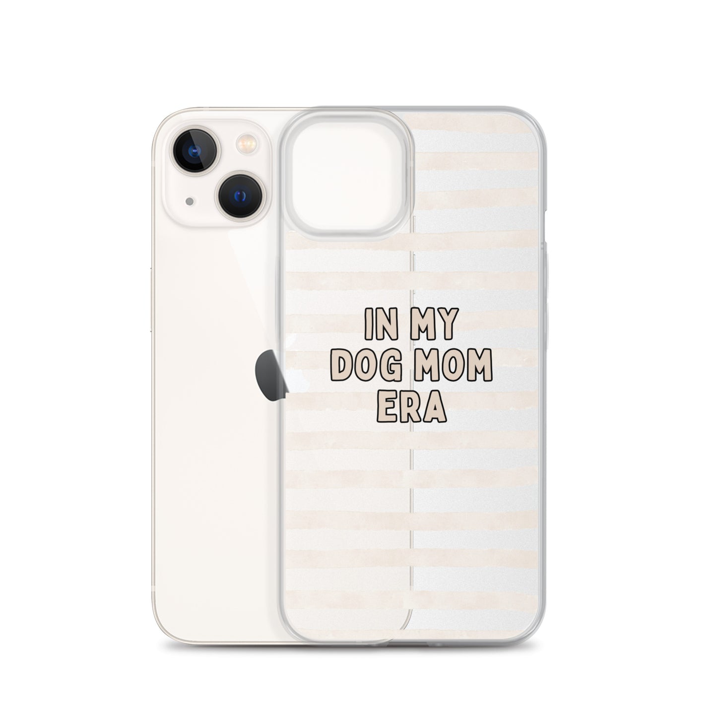 'In My Dog Mom Era' Clear Case for iPhone®