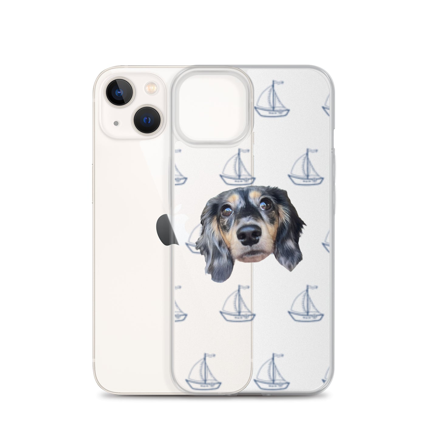 Simply Sailing Personalized Clear Case for iPhone®