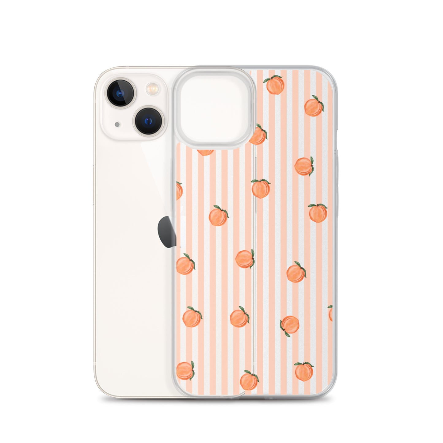 Perfect Peach Clear Case for iPhone®