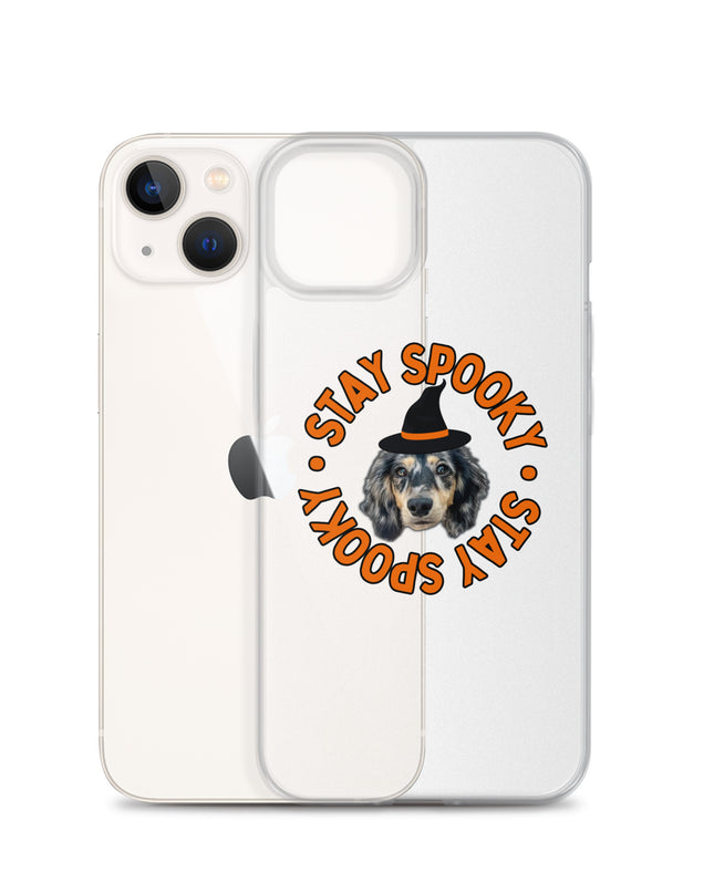 Stay Spooky Custom Clear Case for iPhone®