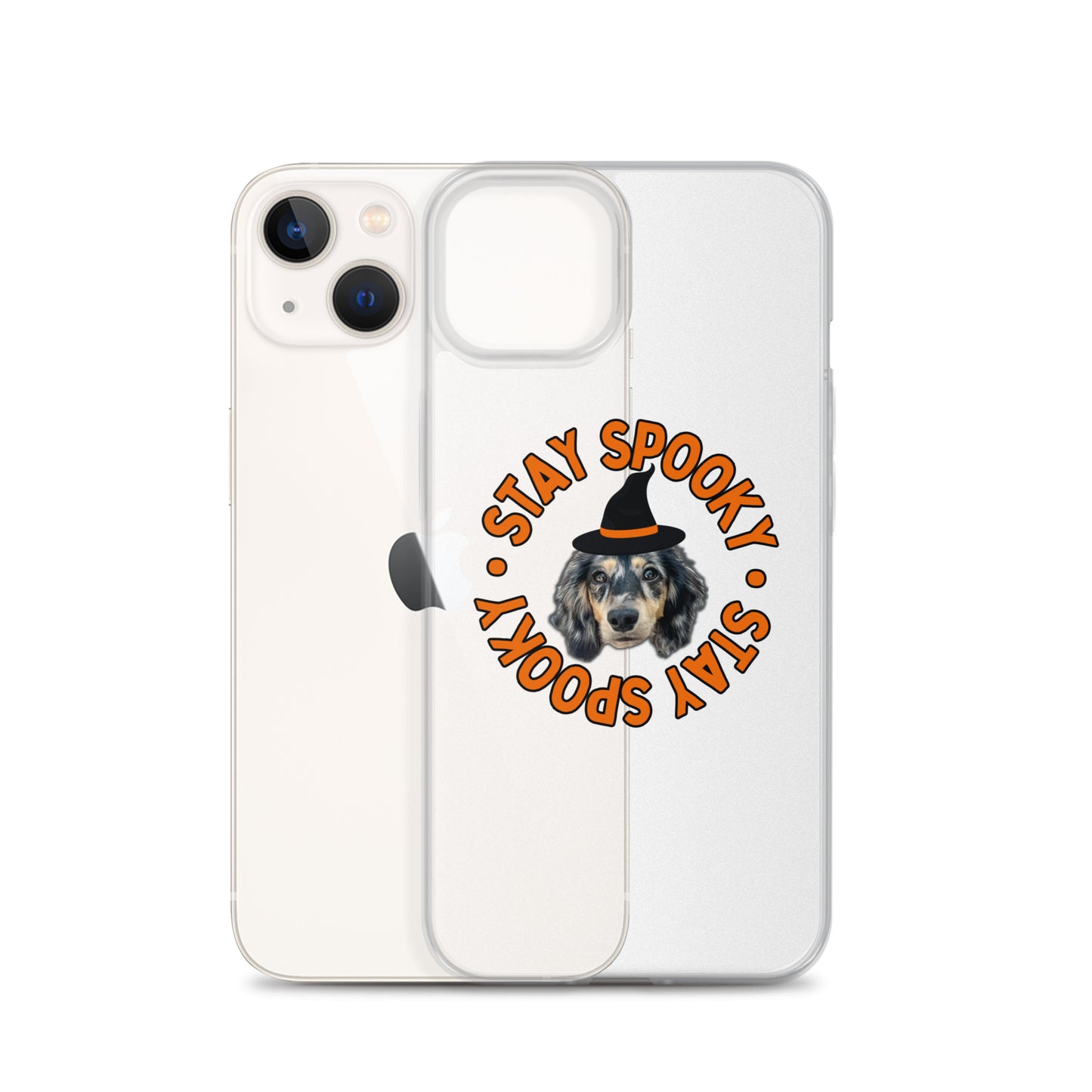 Stay Spooky Custom Clear Case for iPhone®