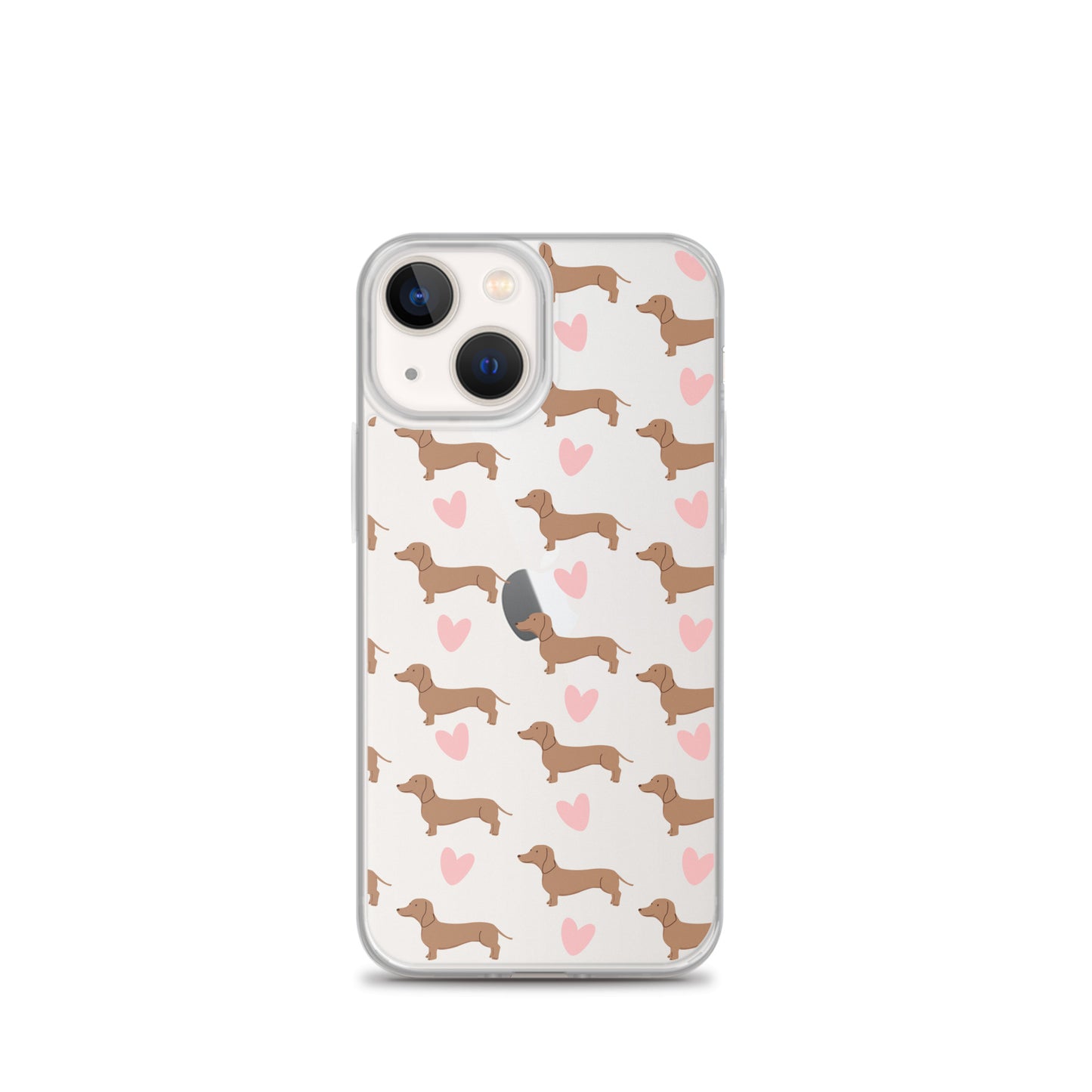 Dachshund Hearts Clear Case for iPhone®