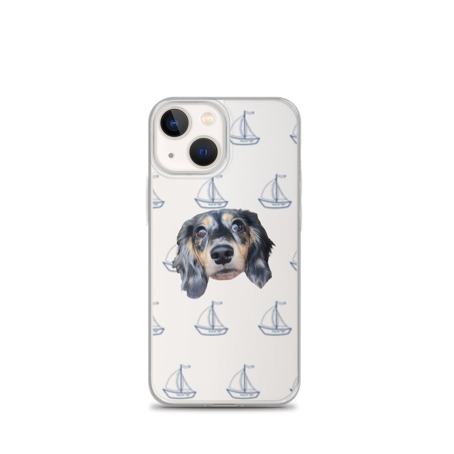 Simply Sailing Personalized Clear Case for iPhone®