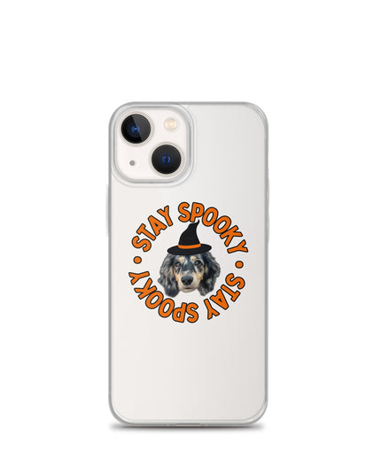 Stay Spooky Custom Clear Case for iPhone®