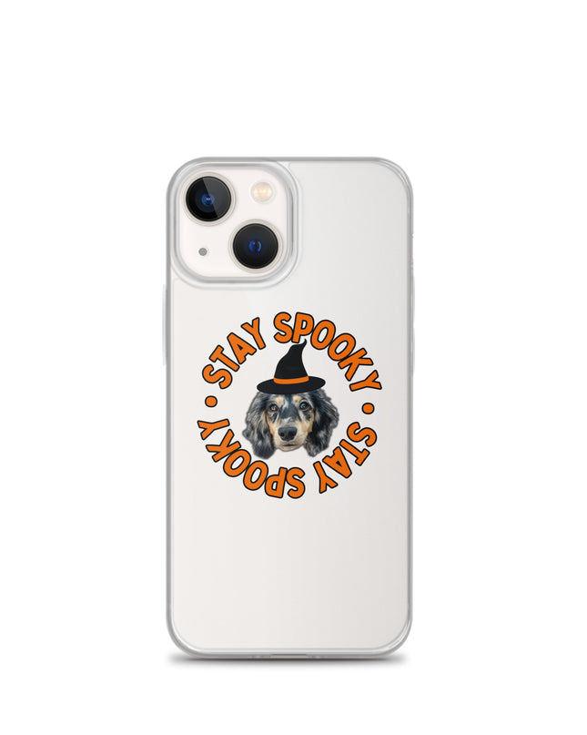 Stay Spooky Custom Clear Case for iPhone®