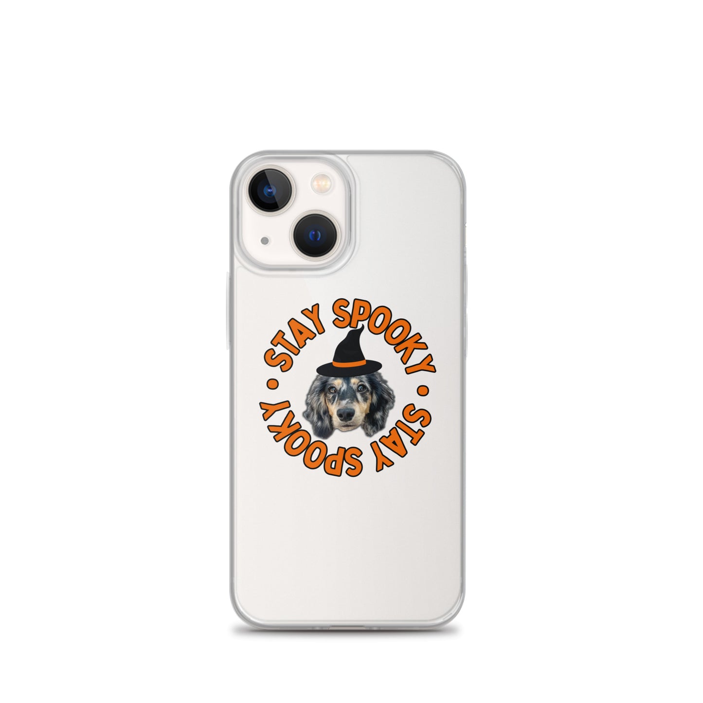 Stay Spooky Custom Clear Case for iPhone®