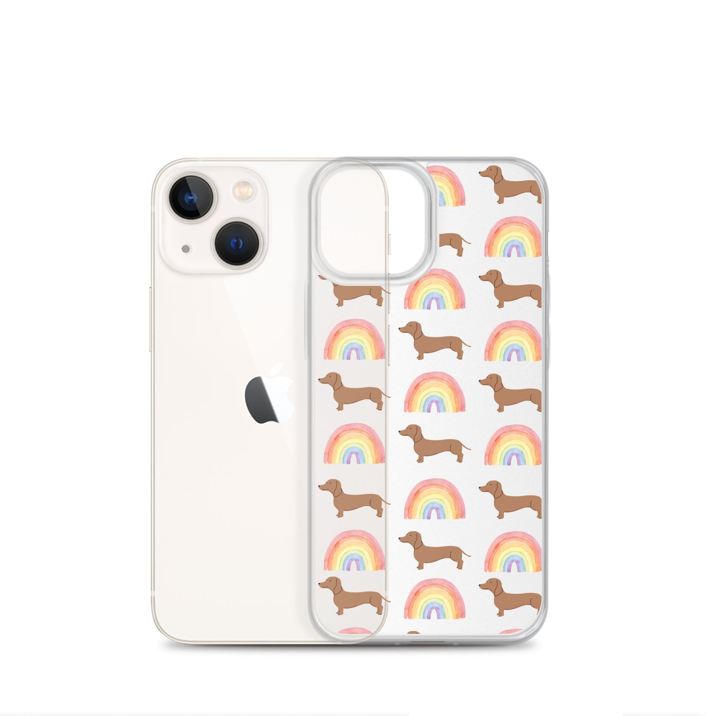 Rainbow Bliss Clear Case for iPhone®