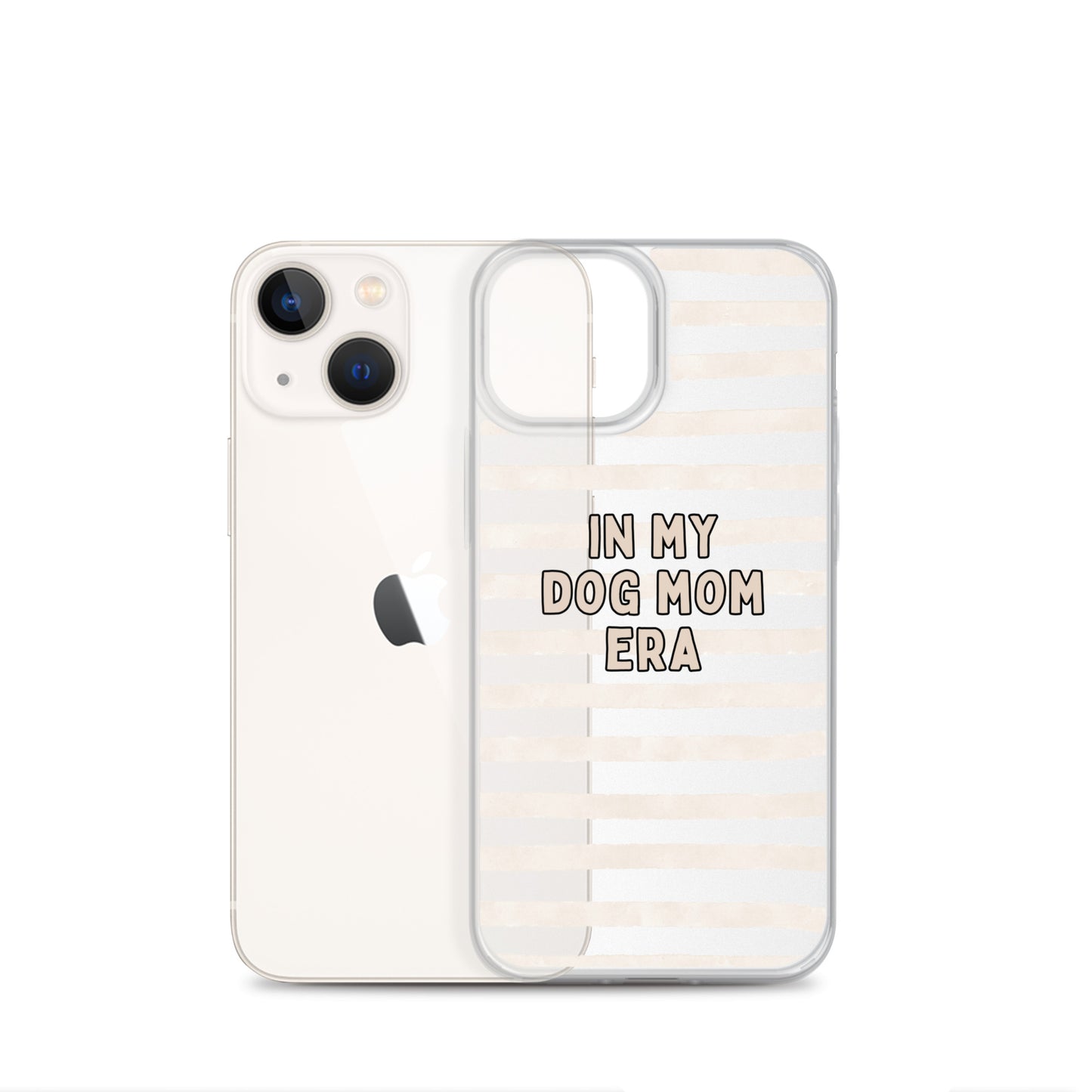 'In My Dog Mom Era' Clear Case for iPhone®