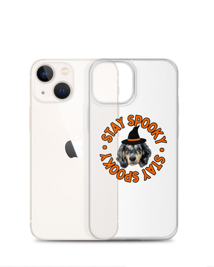 Stay Spooky Custom Clear Case for iPhone®