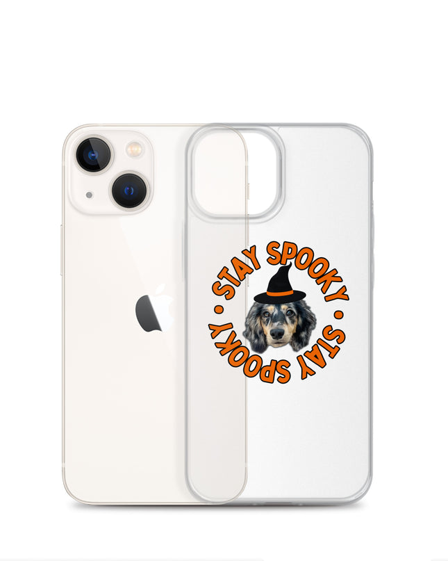 Stay Spooky Custom Clear Case for iPhone®