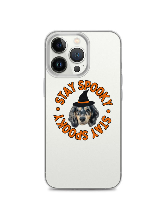 Stay Spooky Custom Clear Case for iPhone®