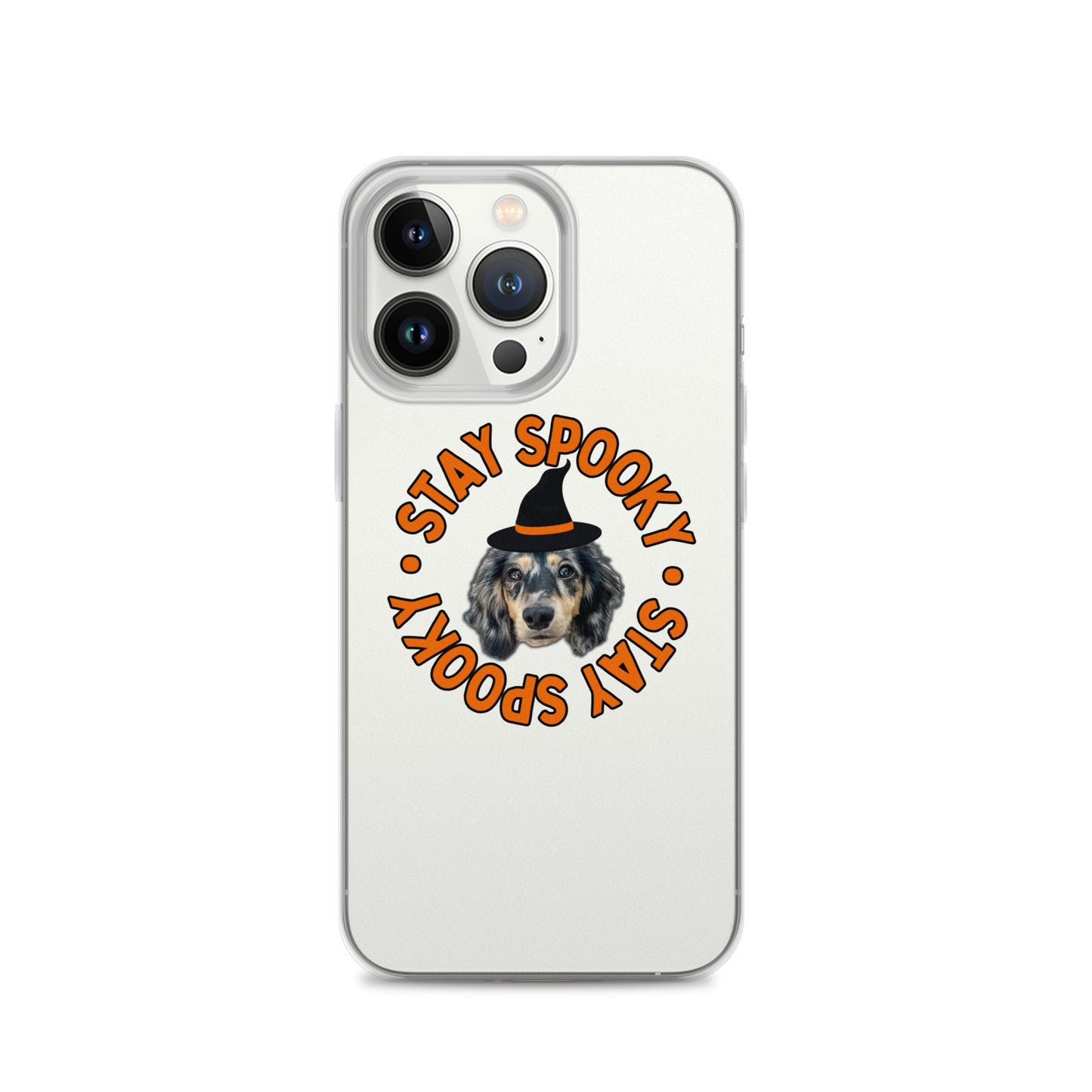 Stay Spooky Custom Clear Case for iPhone®