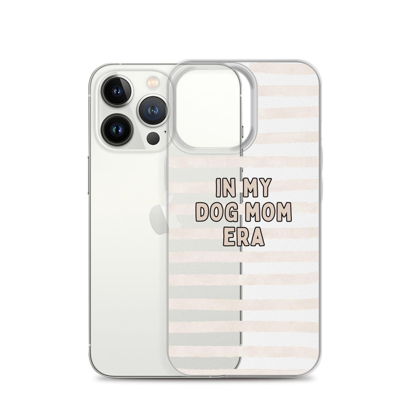 'In My Dog Mom Era' Clear Case for iPhone®