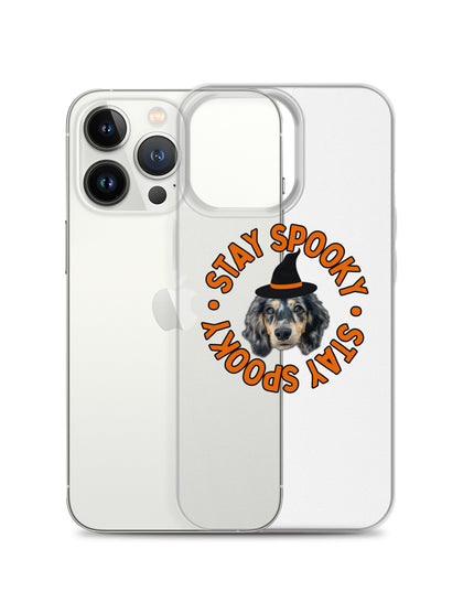 Stay Spooky Custom Clear Case for iPhone®
