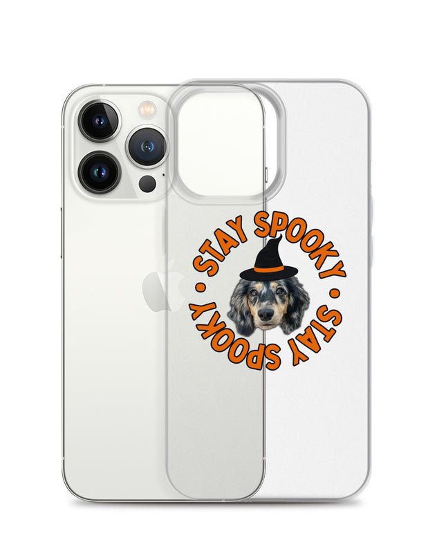 Stay Spooky Custom Clear Case for iPhone®