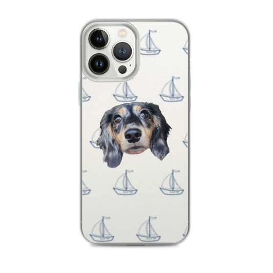 Simply Sailing Personalized Clear Case for iPhone®