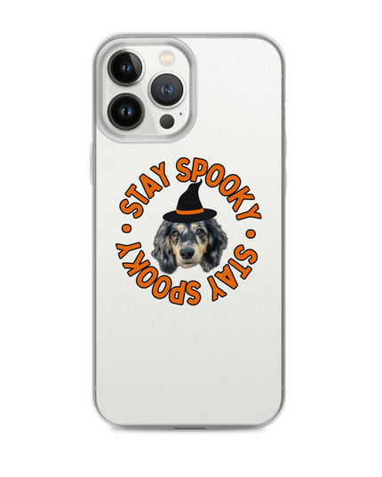Stay Spooky Custom Clear Case for iPhone®
