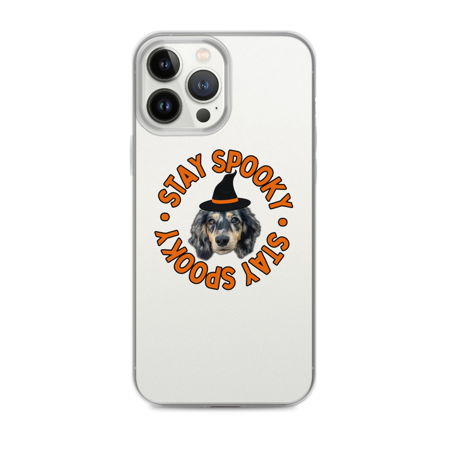 Stay Spooky Custom Clear Case for iPhone®