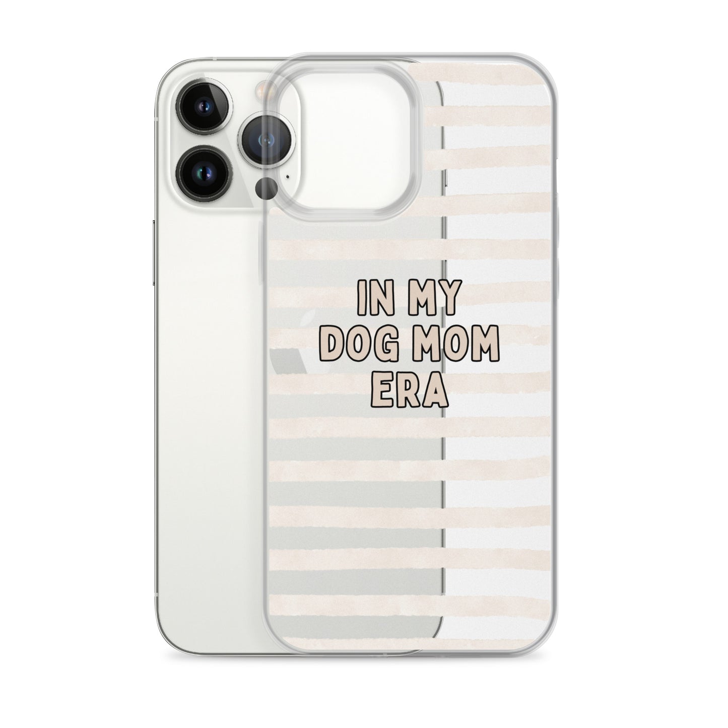 'In My Dog Mom Era' Clear Case for iPhone®