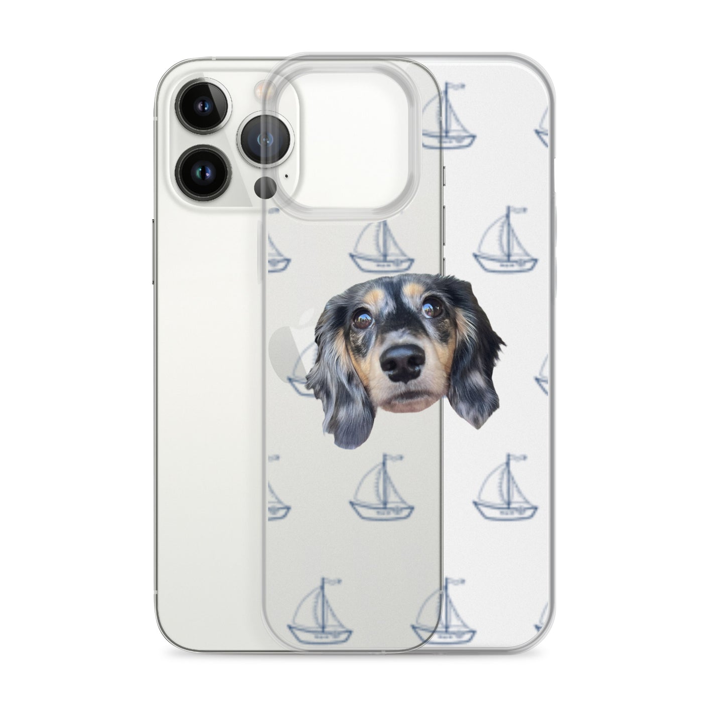 Simply Sailing Personalized Clear Case for iPhone®