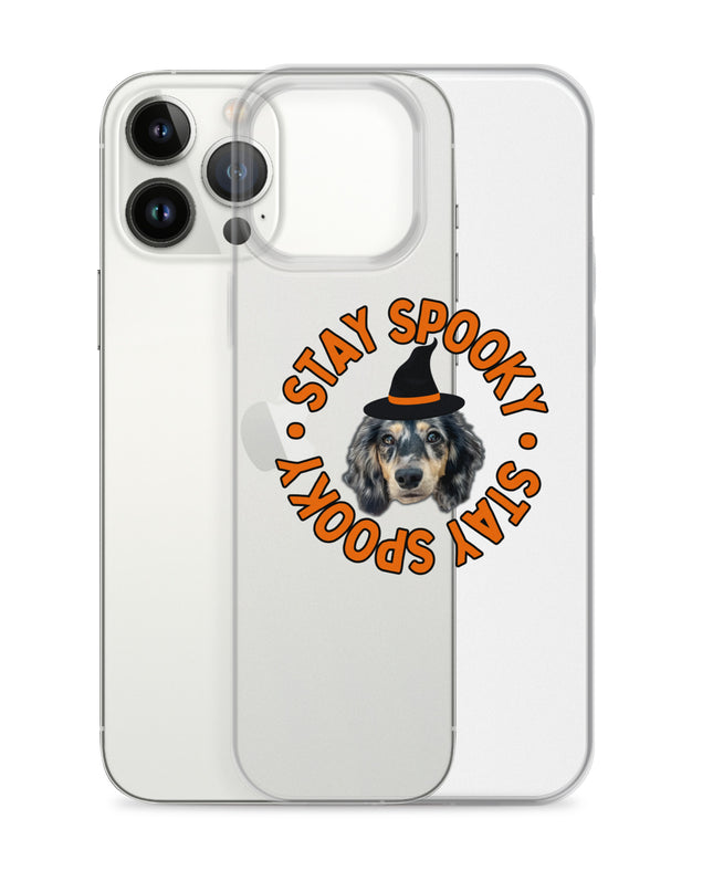 Stay Spooky Custom Clear Case for iPhone®