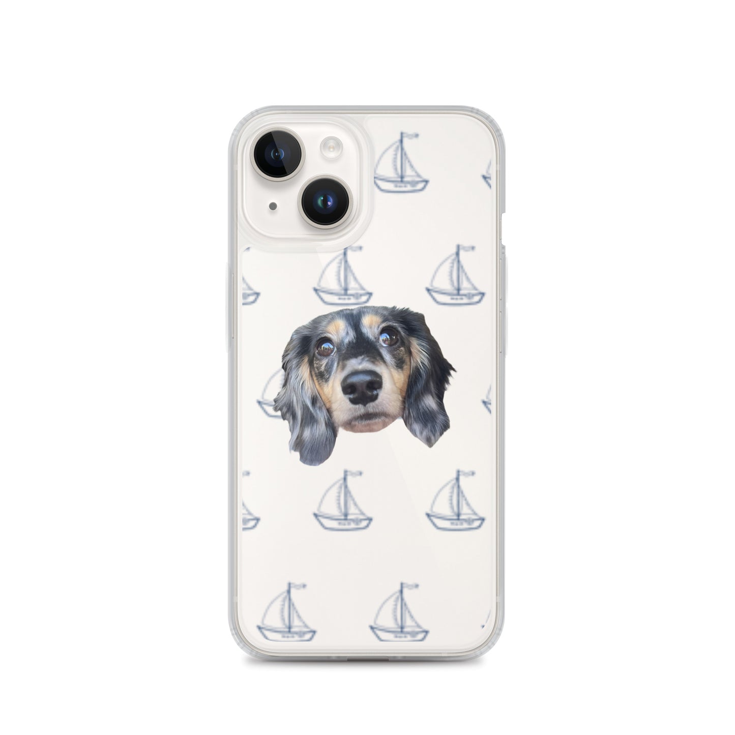 Simply Sailing Personalized Clear Case for iPhone®