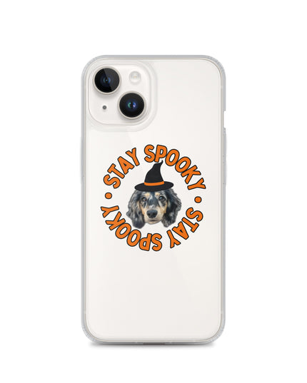 Stay Spooky Custom Clear Case for iPhone®