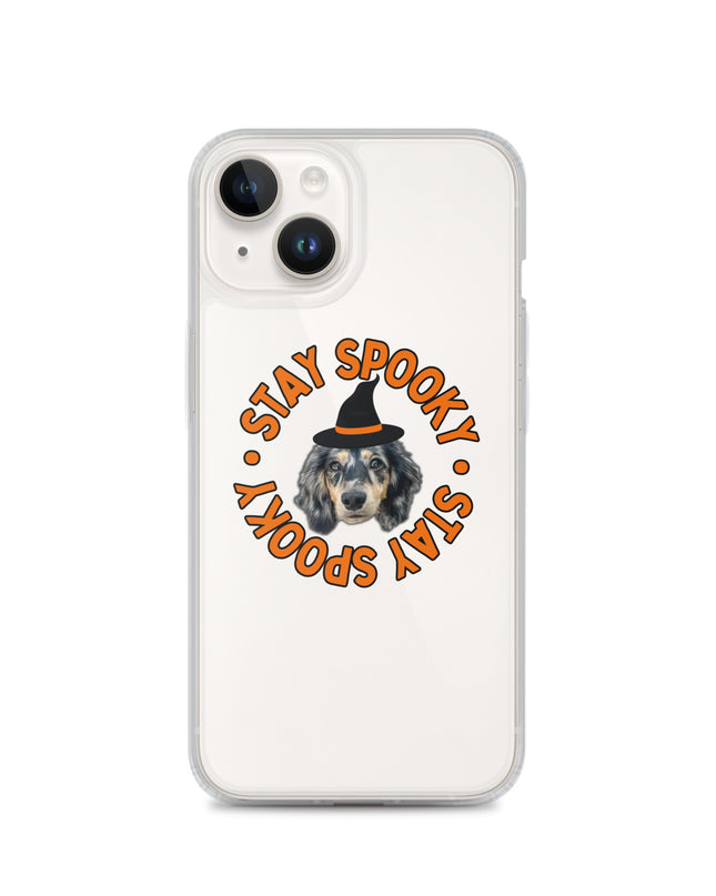 Stay Spooky Custom Clear Case for iPhone®