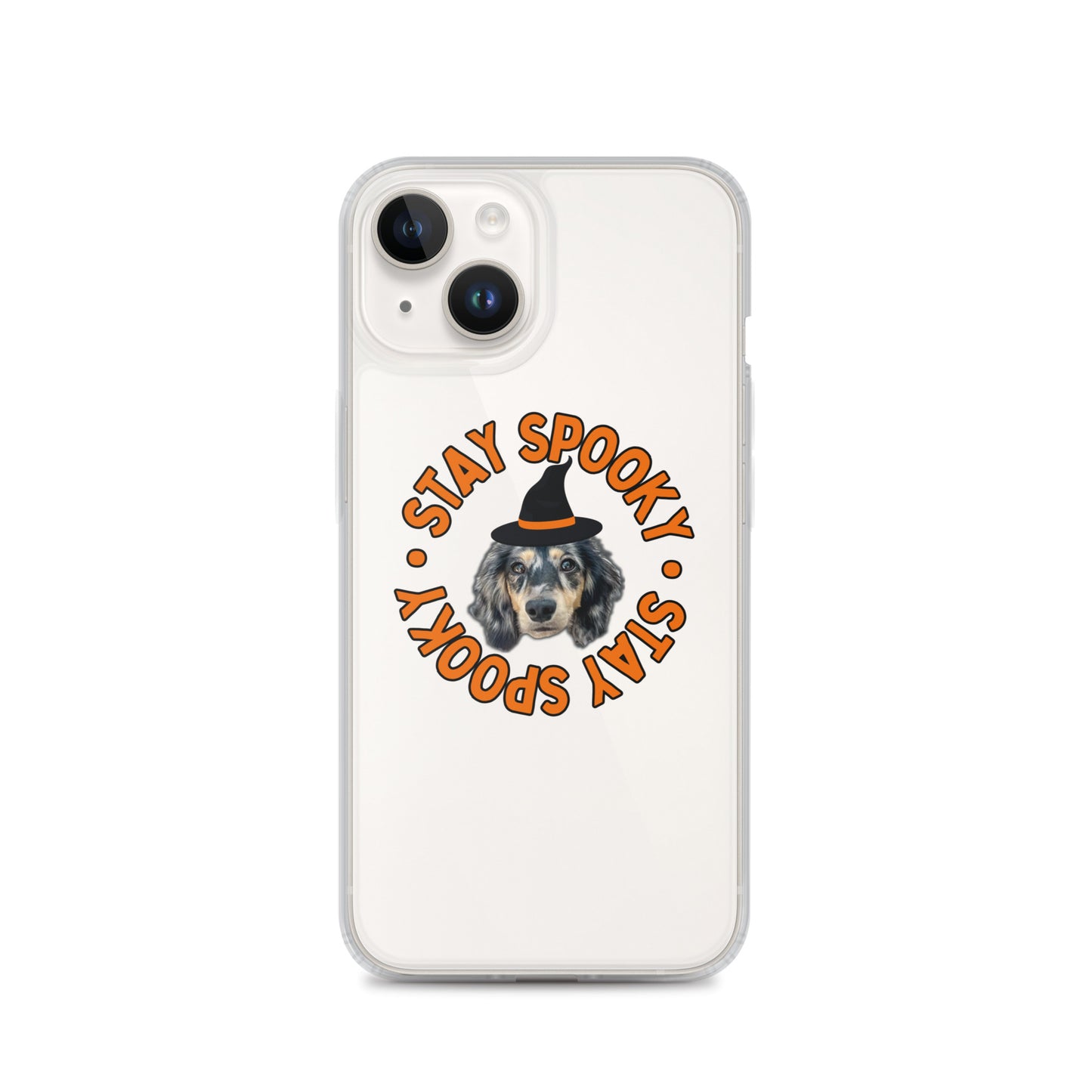 Stay Spooky Custom Clear Case for iPhone®