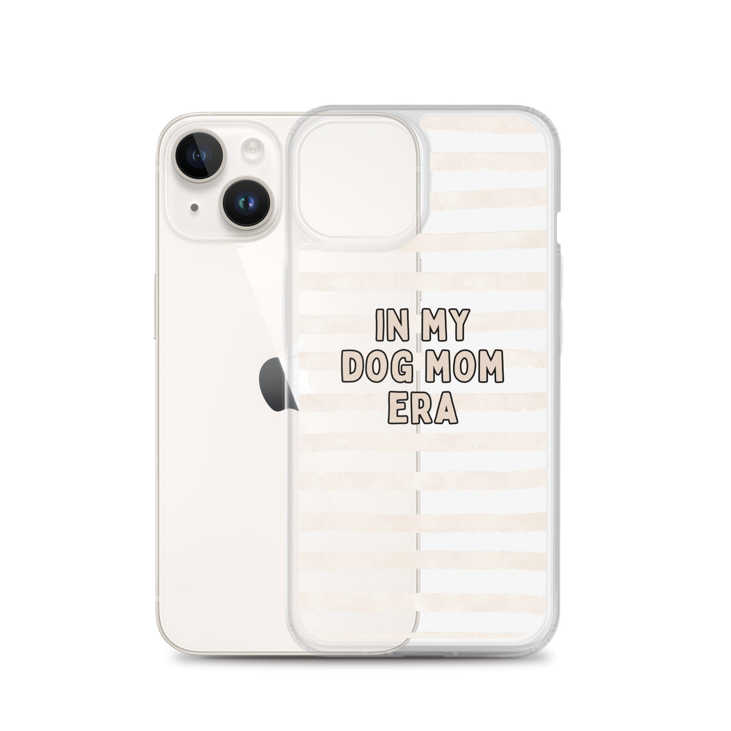 'In My Dog Mom Era' Clear Case for iPhone®