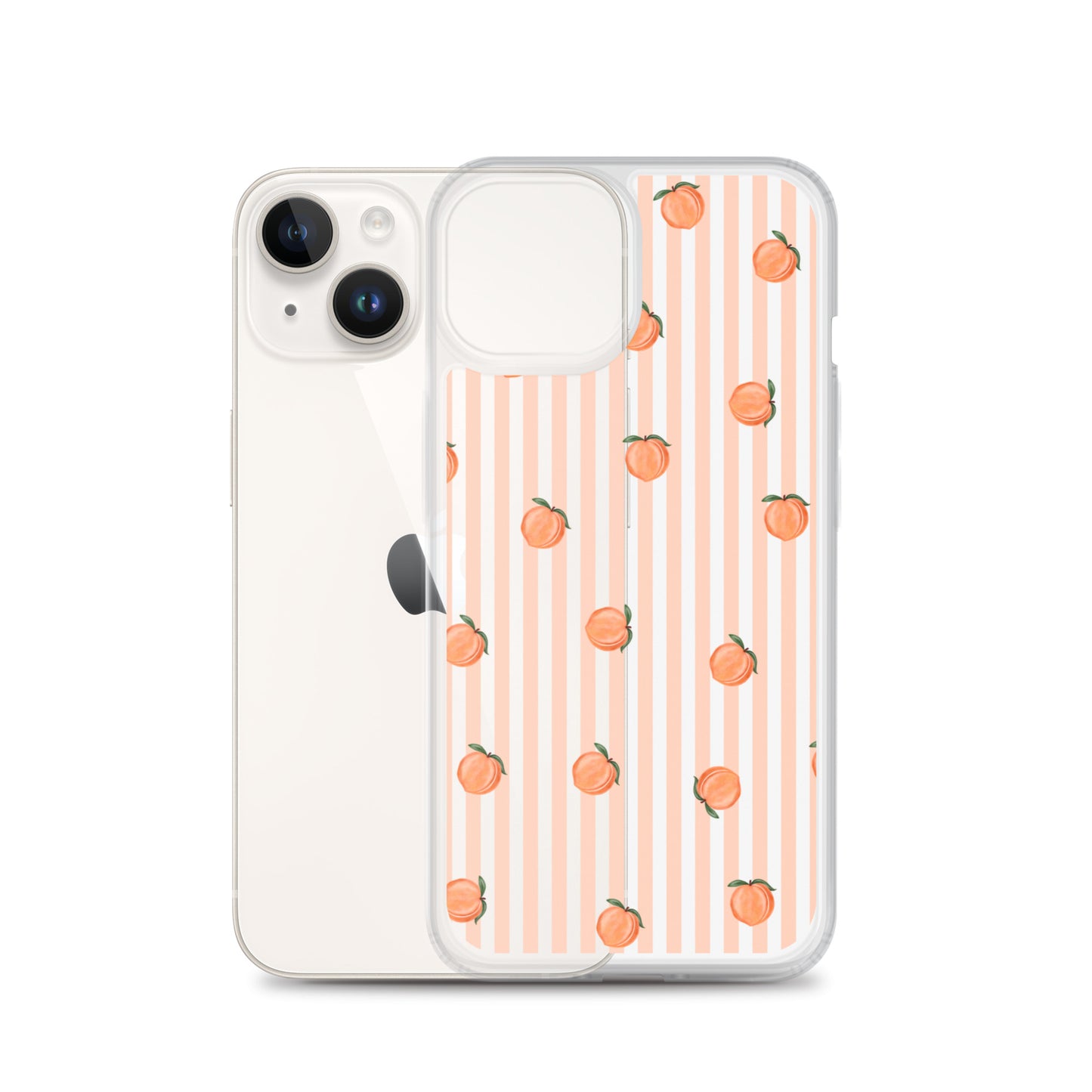 Perfect Peach Clear Case for iPhone®