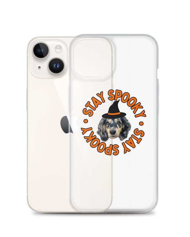 Stay Spooky Custom Clear Case for iPhone®