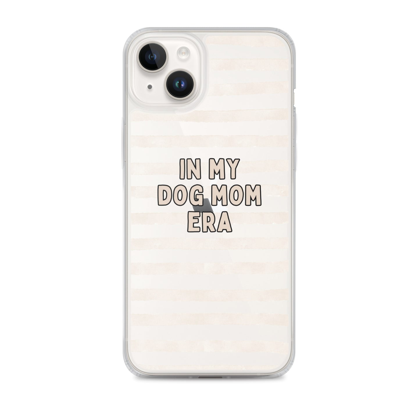 'In My Dog Mom Era' Clear Case for iPhone®