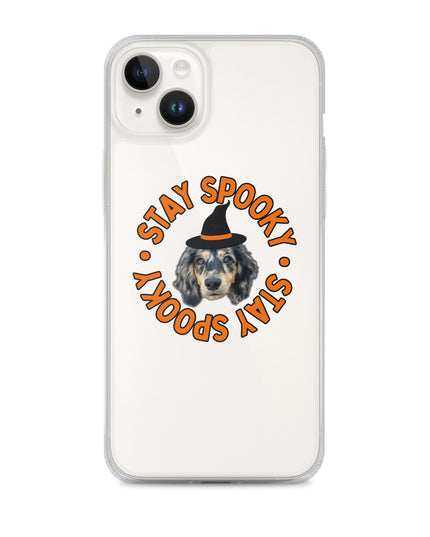 Stay Spooky Custom Clear Case for iPhone®