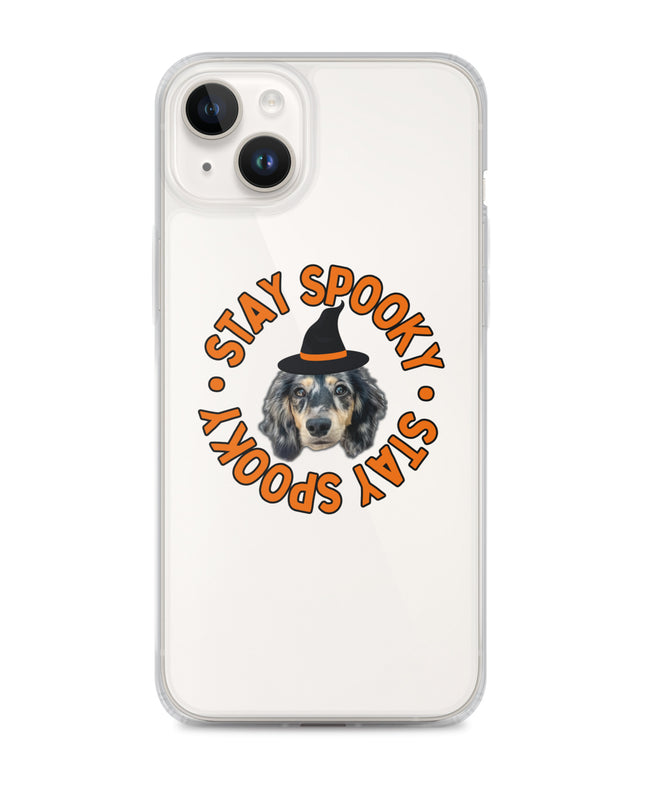 Stay Spooky Custom Clear Case for iPhone®