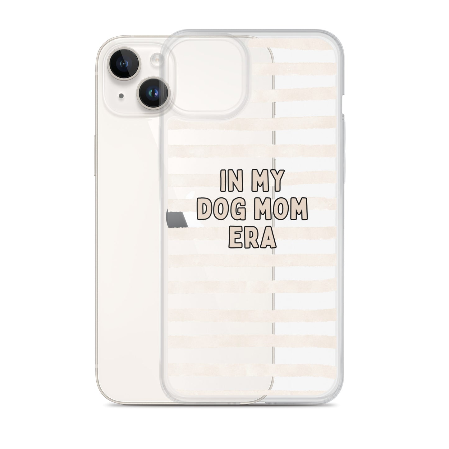 'In My Dog Mom Era' Clear Case for iPhone®